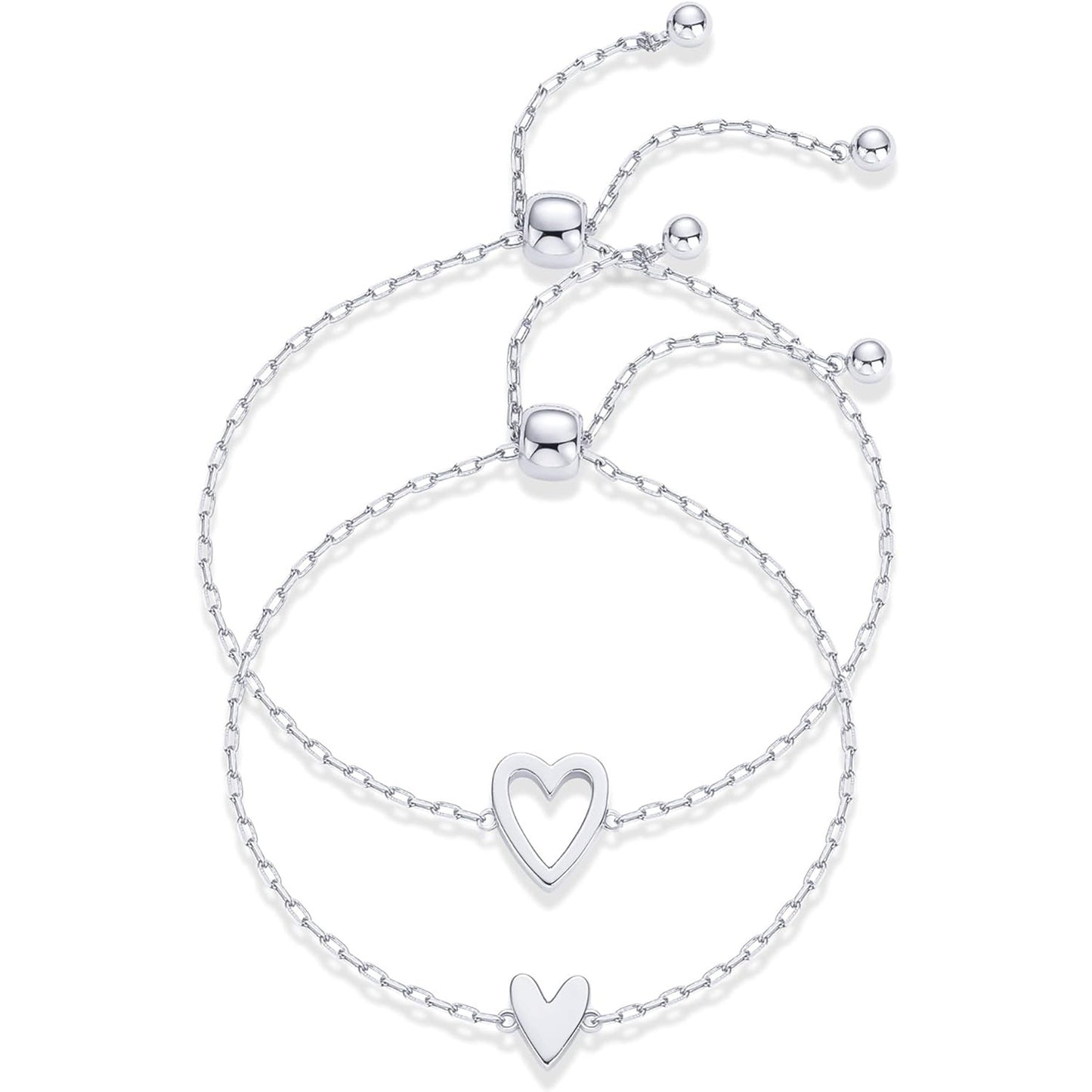 Heart Bracelet Set