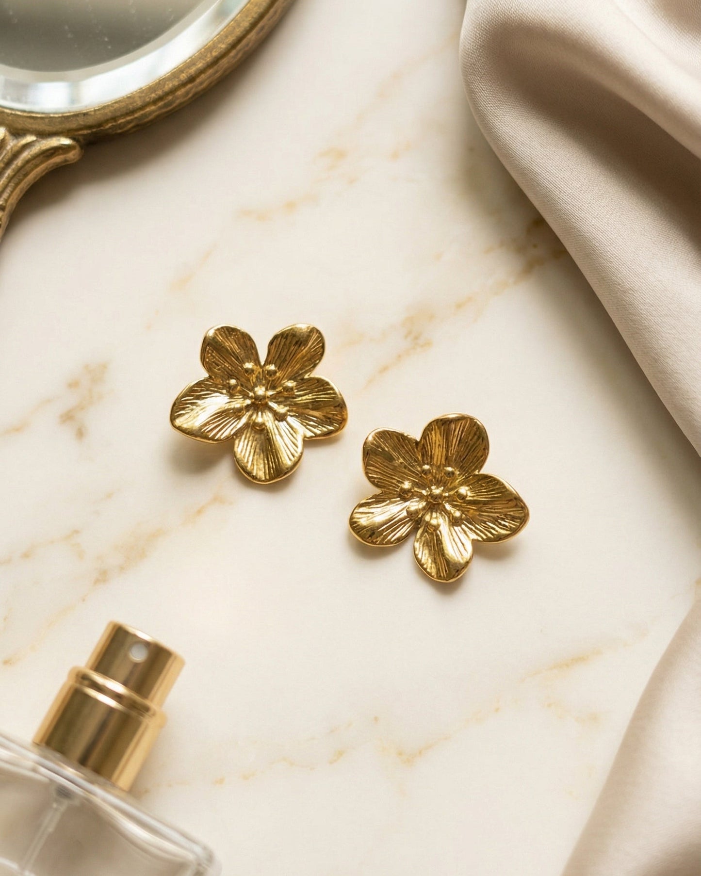Flower Stud Earrings