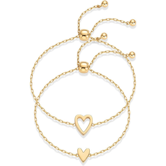 Heart Bracelet Set