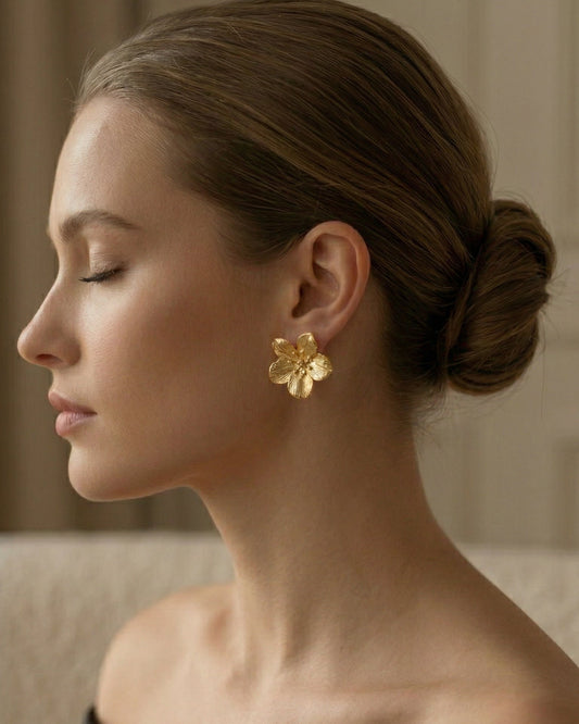 Flower Stud Earrings