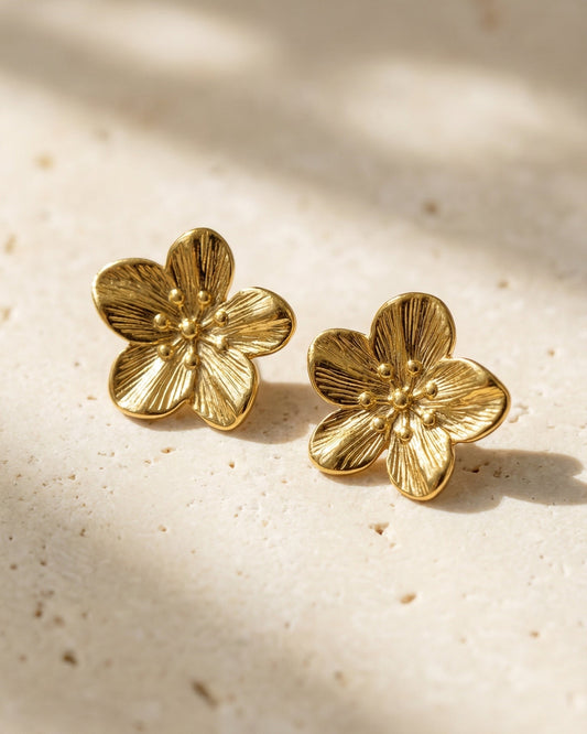 Flower Stud Earrings
