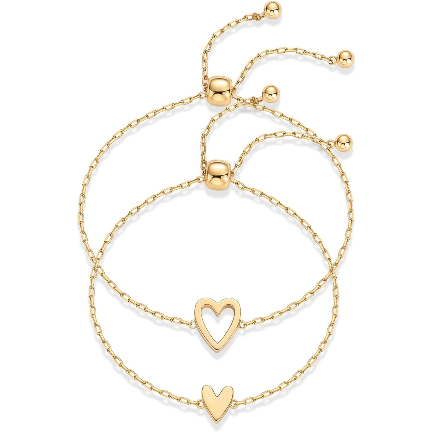 Heart Bracelet Set